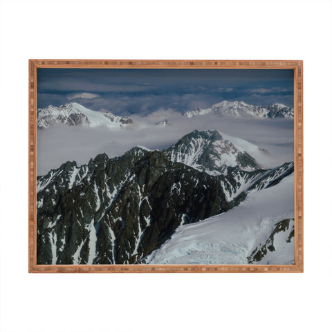 Hannah Kemp Mountain Landscape Rectangular Tray