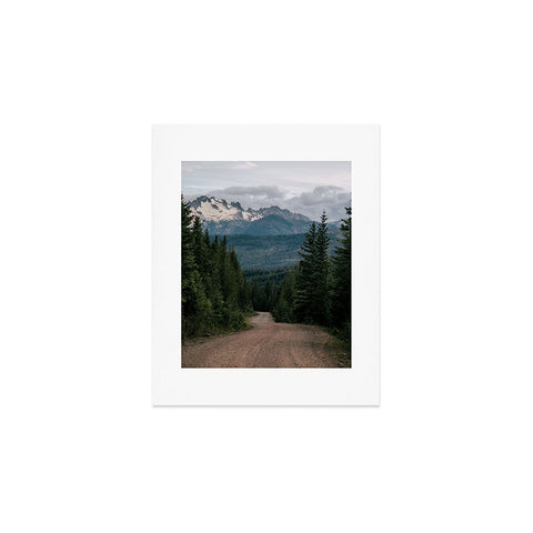 Hannah Kemp Mountain Road Art Print