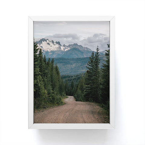 Hannah Kemp Mountain Road Framed Mini Art Print
