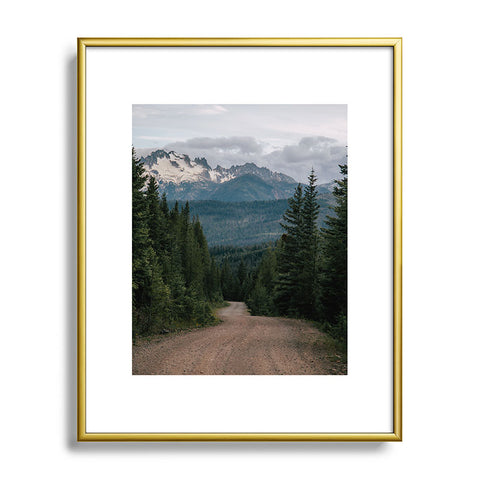 Hannah Kemp Mountain Road Metal Framed Art Print
