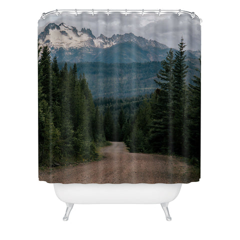Hannah Kemp Mountain Road Shower Curtain