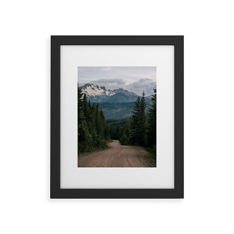 Hannah Kemp Mountain Road Framed Art Print