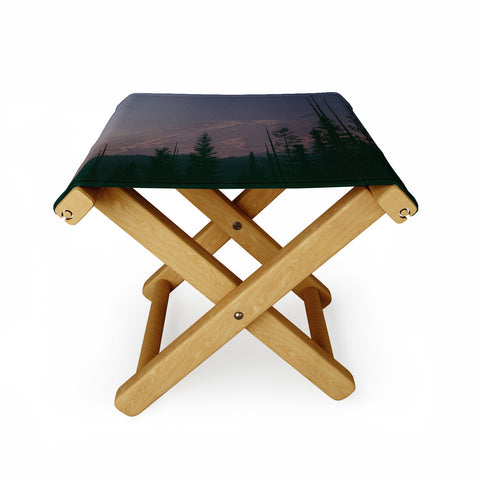 Hannah Kemp Mt Rainier Dreams Folding Stool