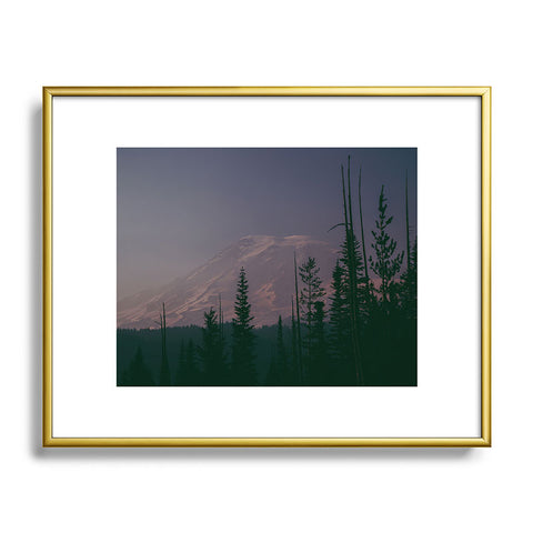 Hannah Kemp Mt Rainier Dreams Metal Framed Art Print