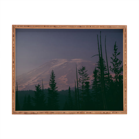 Hannah Kemp Mt Rainier Dreams Rectangular Tray