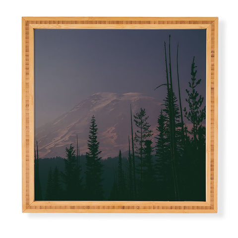 Hannah Kemp Mt Rainier Dreams Framed Wall Art