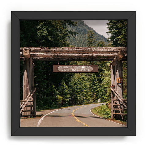 Hannah Kemp Mt Rainier Park Entrance Recessed Framing Square