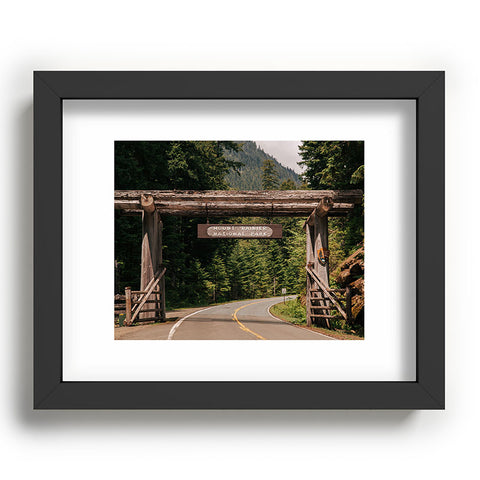 Hannah Kemp Mt Rainier Park Entrance Recessed Framing Rectangle