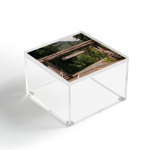 Hannah Kemp Mt Rainier Park Entrance Acrylic Box