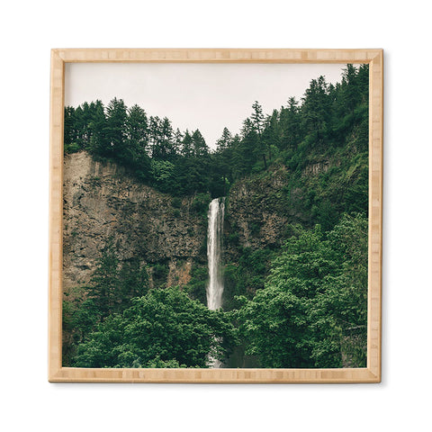 Hannah Kemp Multnomah Falls Framed Wall Art