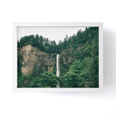 Hannah Kemp Multnomah Falls Framed Mini Art Print