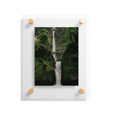 Hannah Kemp Multnomah Falls Oregon Floating Acrylic Print