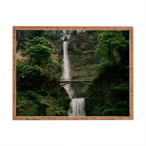 Hannah Kemp Multnomah Falls Oregon Rectangular Tray
