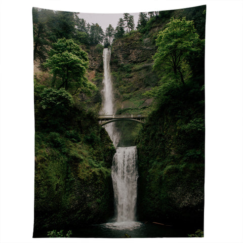 Hannah Kemp Multnomah Falls Oregon Tapestry