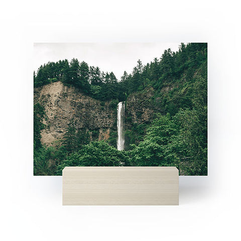 Hannah Kemp Multnomah Falls Mini Art Print