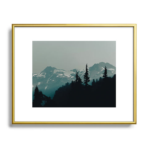 Hannah Kemp North Cascades Metal Framed Art Print