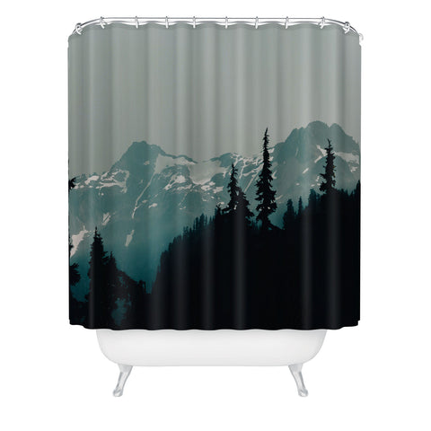 Hannah Kemp North Cascades Shower Curtain