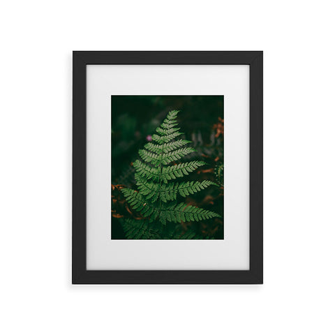 Hannah Kemp One Fern Framed Art Print