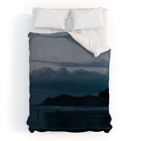 Hannah Kemp Oregon Coast Blues Comforter
