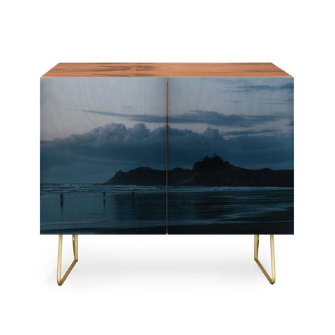 Hannah Kemp Oregon Coast Blues Credenza