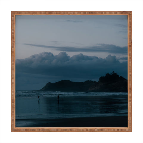 Hannah Kemp Oregon Coast Blues Square Tray