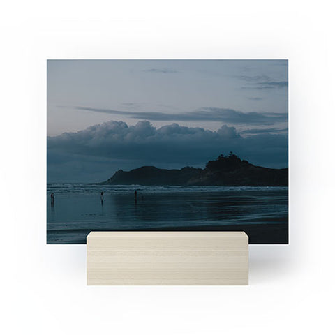 Hannah Kemp Oregon Coast Blues Mini Art Print