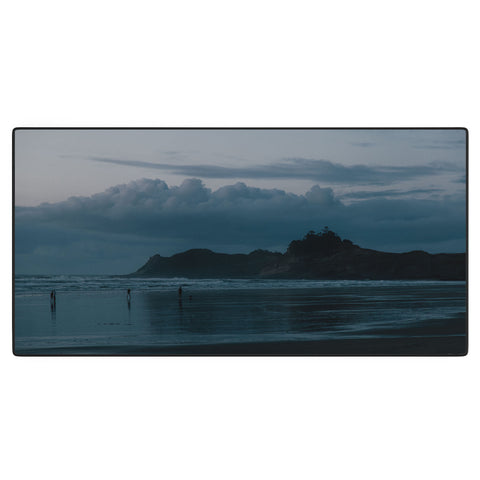 Hannah Kemp Oregon Coast Blues Desk Mat