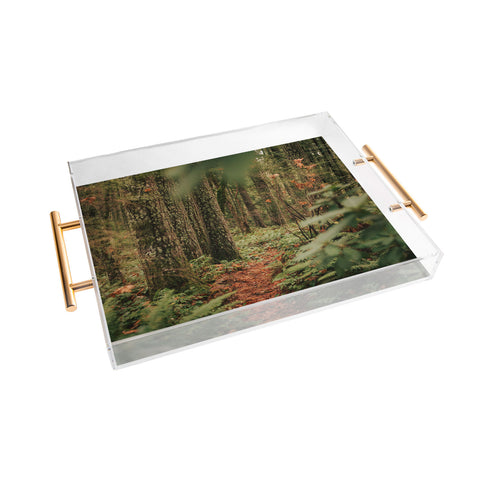 Hannah Kemp Oregon Forest Trail Acrylic Tray