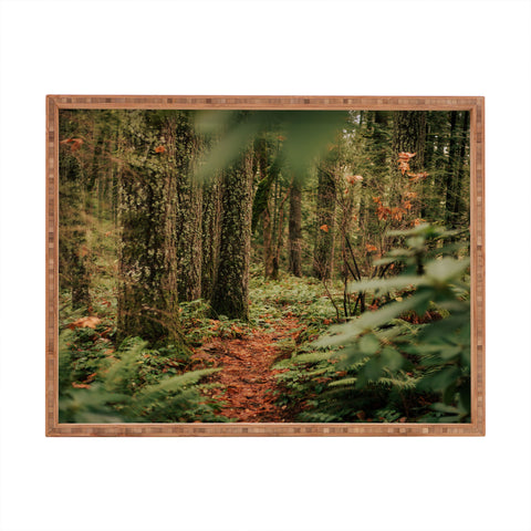 Hannah Kemp Oregon Forest Trail Rectangular Tray