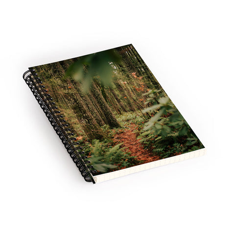 Hannah Kemp Oregon Forest Trail Spiral Notebook