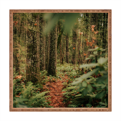 Hannah Kemp Oregon Forest Trail Square Tray
