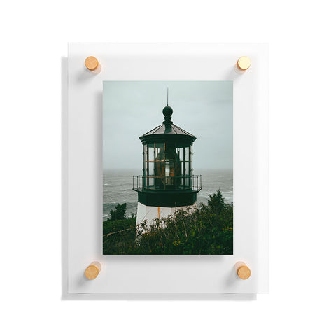 Hannah Kemp Oregon Lighthouse Floating Acrylic Print