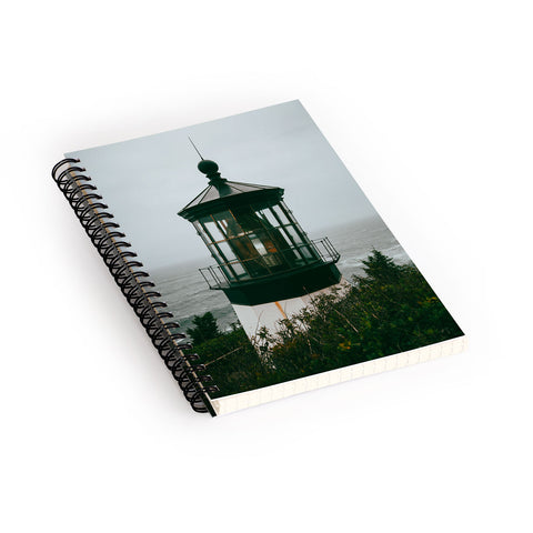 Hannah Kemp Oregon Lighthouse Spiral Notebook