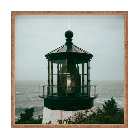 Hannah Kemp Oregon Lighthouse Square Tray