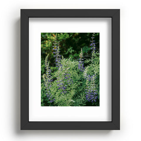Hannah Kemp Oregon Lupine Recessed Framing Rectangle
