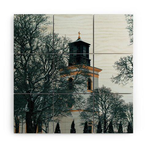 Hannah Kemp Osterfarnebo Kyrka Wood Wall Mural