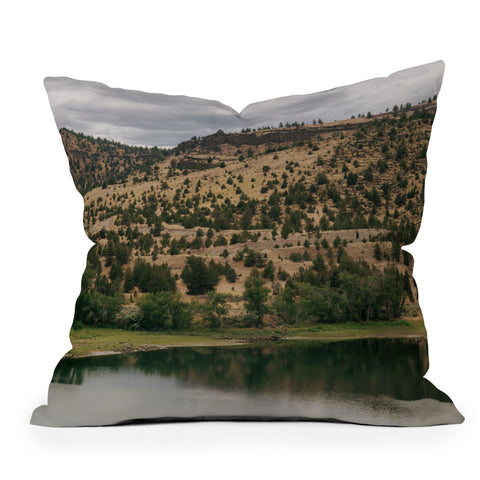 Hannah Kemp Out East Throw Pillow