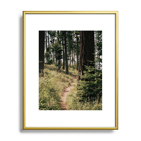 Hannah Kemp Out in the Woods Metal Framed Art Print