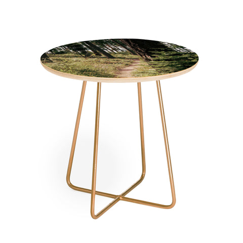 Hannah Kemp Out in the Woods Round Side Table