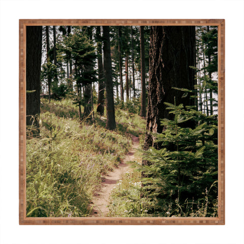 Hannah Kemp Out in the Woods Square Tray