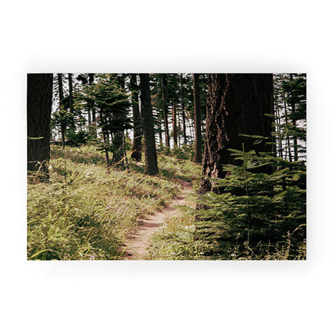 Hannah Kemp Out in the Woods Welcome Mat