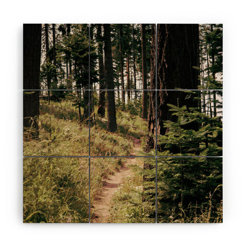 Hannah Kemp Out in the Woods Wood Wall Mural