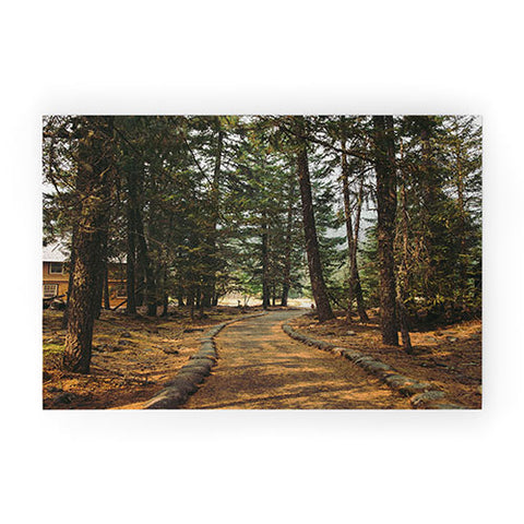 Hannah Kemp Over Here Welcome Mat