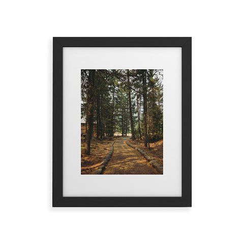 Hannah Kemp Over Here Framed Art Print