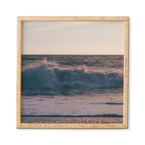 Hannah Kemp Pacific Ocean Splash Framed Wall Art