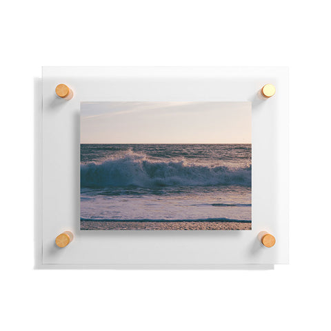 Hannah Kemp Pacific Ocean Splash Floating Acrylic Print