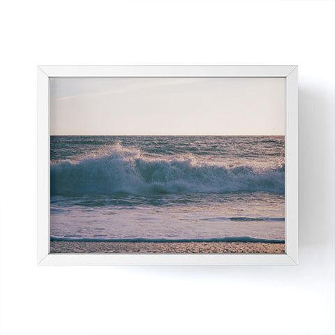 Hannah Kemp Pacific Ocean Splash Framed Mini Art Print