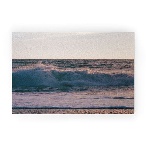 Hannah Kemp Pacific Ocean Splash Welcome Mat