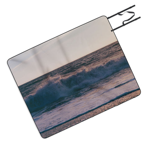Hannah Kemp Pacific Ocean Splash Picnic Blanket