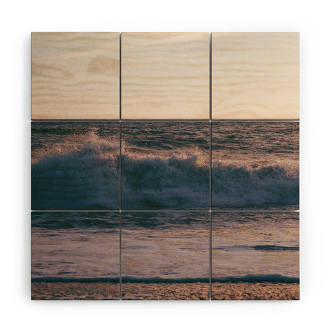 Hannah Kemp Pacific Ocean Splash Wood Wall Mural